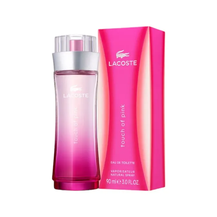 lacoste touch of pink edt women 90ml lacoste touch of pink edt women 90ml